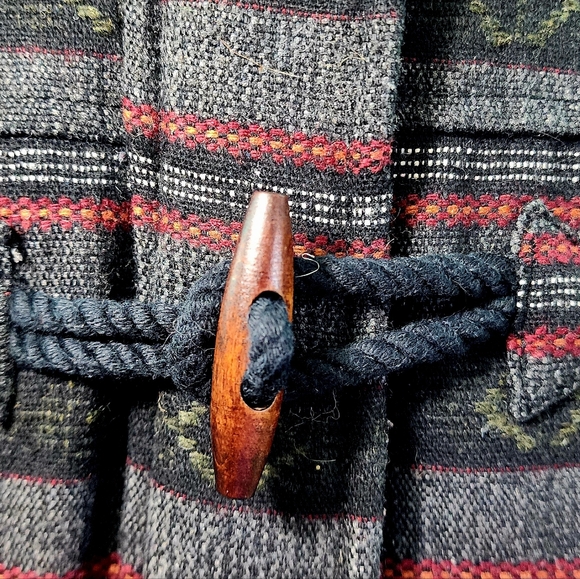 Roxy faux fur sweater style hooded surf duffle jacket/ coat - Picture 7 of 13